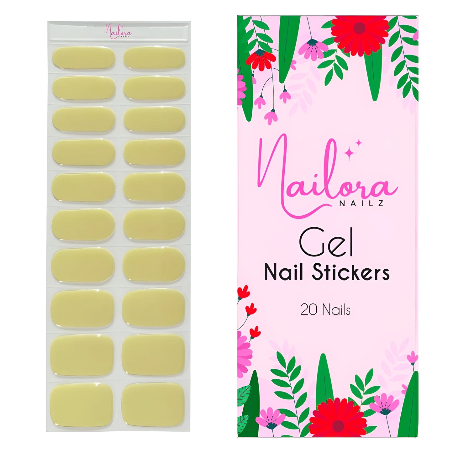 Cremig gelb-Gel Nagels trip